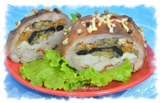Новогодний Мясной Шар Новогодний Мясной Шар